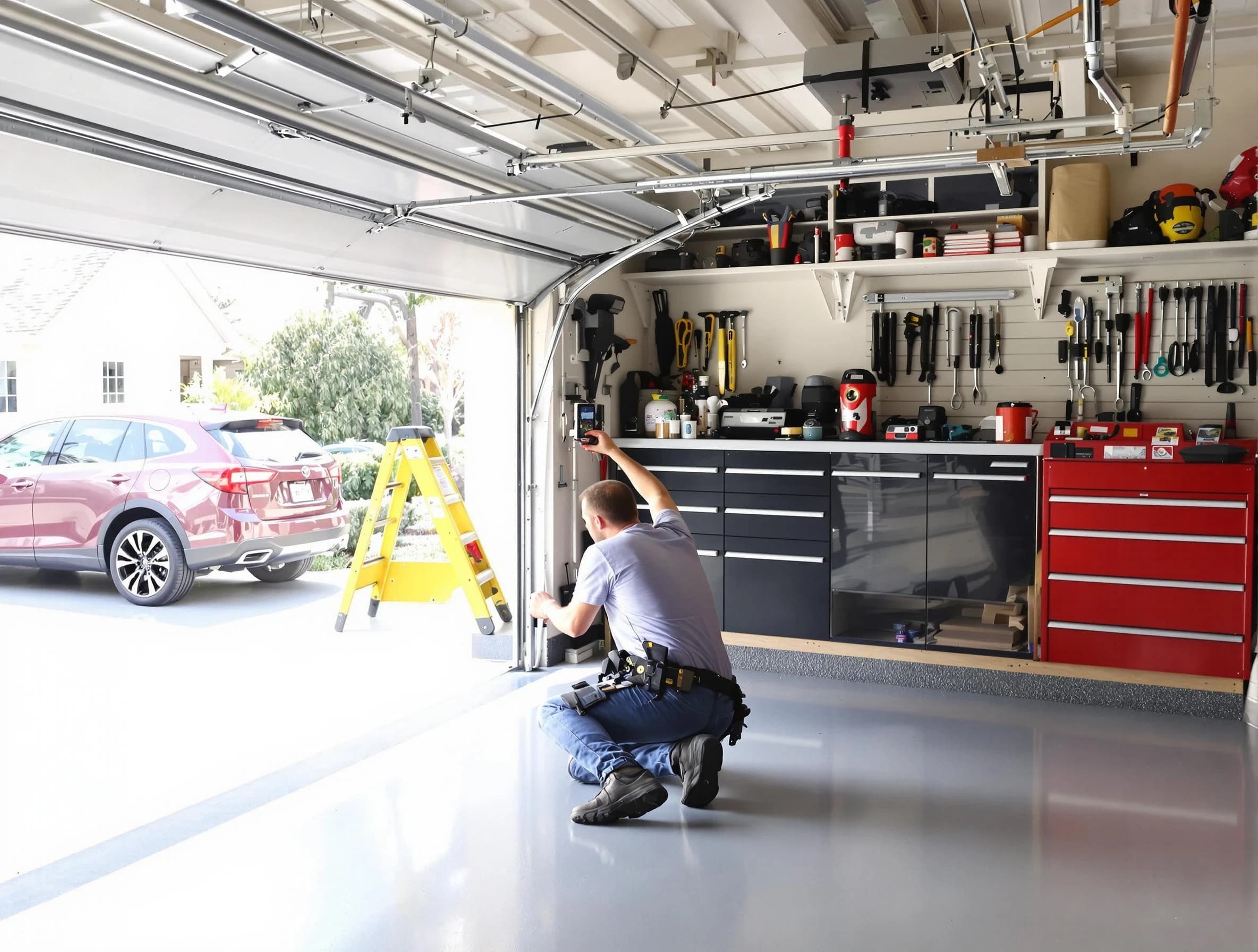Local garage door repair service by West Point Garage Door Repair in West Point