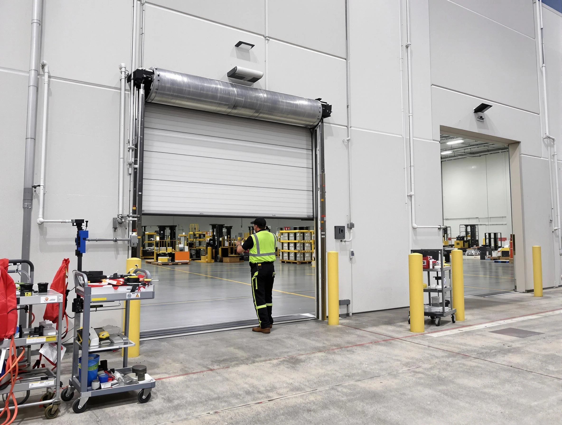 Commercial Garage Door Repair in West Point