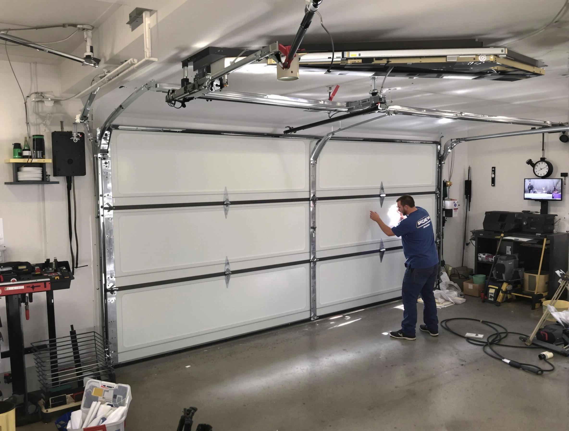 Professional garage door repair service by West Point Garage Door Repair in West Point